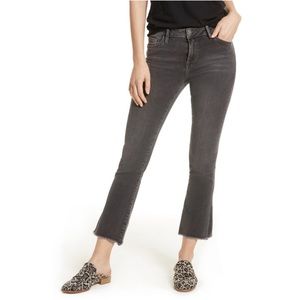 FREE PEOPLE High Rise Crop Straight Jeans 28